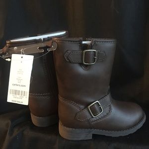 Toddler Girl Brown Tall Boots